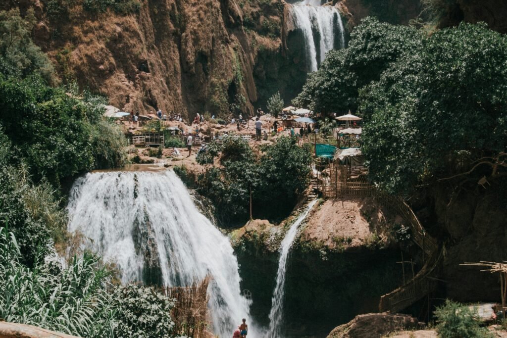 Private Ouzoud waterfalls day trip in Morocco